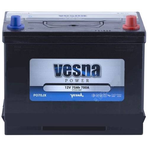 Акумулятор для автомобіля Vesna Power 6СТ-70R+ J