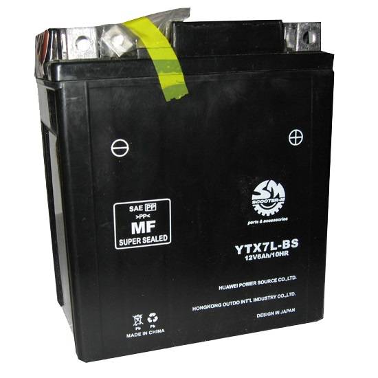Мото акумулятор Outdo AGM 6СТ-6R+(YTX7L-BS)