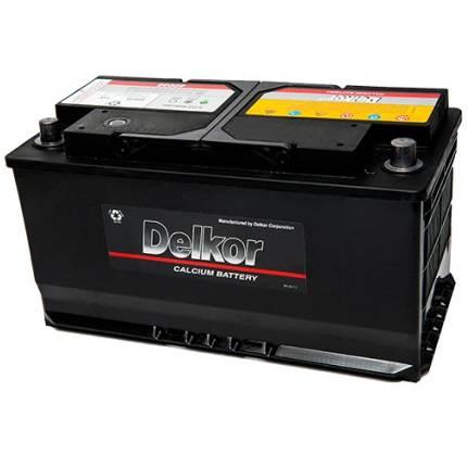Автомобільний акумулятор Delkor 6СТ-100 R+