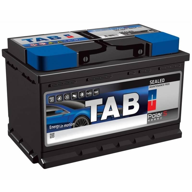 Авто акумулятор TAB Polar S 6СТ-55R+(246260)