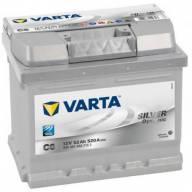 Авто акумулятор Varta Silver Dynamic C6 (552401052) 6СТ-52 R+