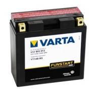 Автомобільний акумулятор Varta Moto 6СТ-12 L+ YT14B-4 YT14B-BS (512903013)