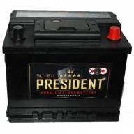 Автомобільний акумулятор President 6СТ-60 R+