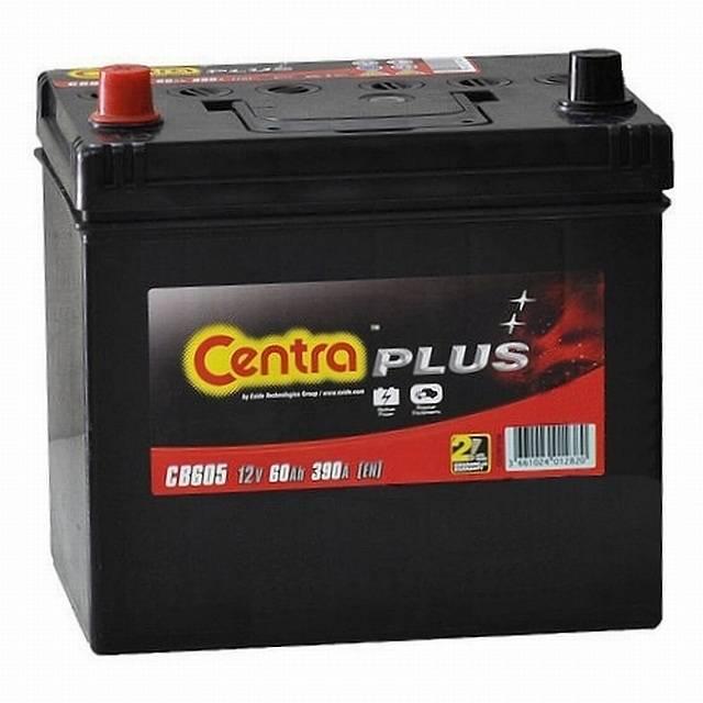 Автомобільний акумулятор Centra Plus 6СТ-60 L+(CB605)J