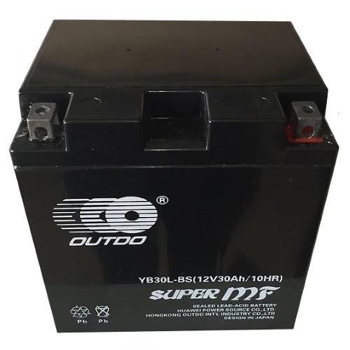 Мото акумулятор Outdo GEL 6СТ-30R+(YB30L-BS)