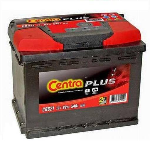Автомобільний акумулятор Centra Plus 6СТ-62 L+(CB621)
