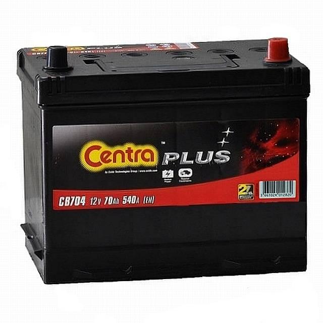 Автомобільний акумулятор Centra Plus 6СТ-70 R+(CB704)J