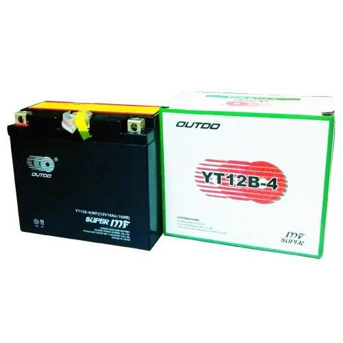 Мото акумулятор Outdo GEL 6СТ-12L+(YT12B-4)