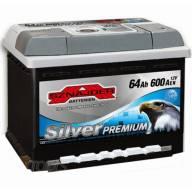 Автомобільний акумулятор Sznajder Silver Premium 6СТ-64 R+(564 45)