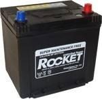 Автомобільний акумулятор Rocket 6СТ-60R+ (55D23L) J
