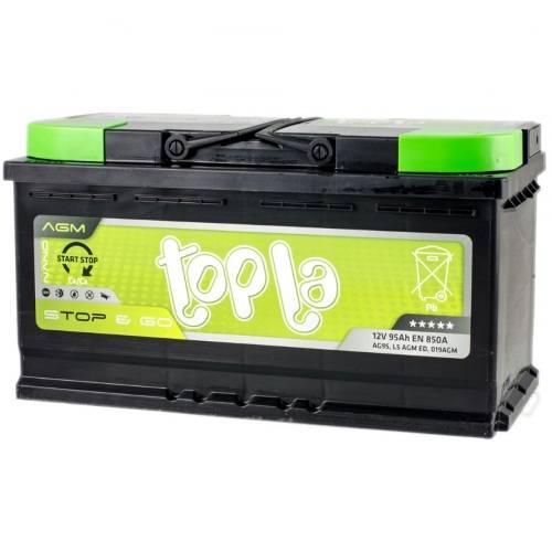 Авто акумулятор Topla Top Stop & Go 6СТ-95R+(114090)