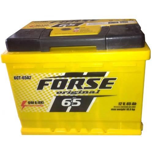 Авто акумулятор Forse Original 6СТ-65L+