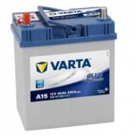 Авто акумулятор Varta Blue Dynamic A15 (540127033) 6СТ-40 L+ тонка клемма