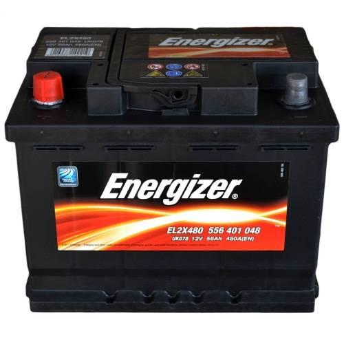 Авто акумулятор Energizer 6СТ-56L+(556401048)