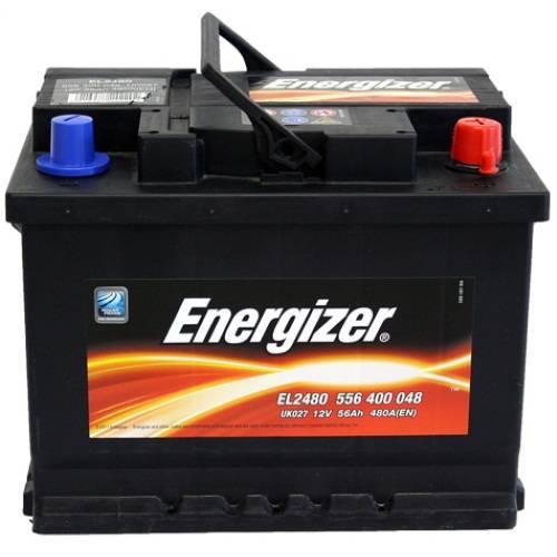 Авто акумулятор Energizer 6СТ-56R+(556400048)