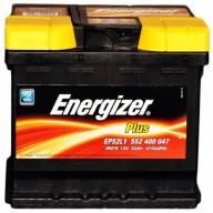 Авто акумулятор Energizer Plus 6СТ-52R+(552400047)
