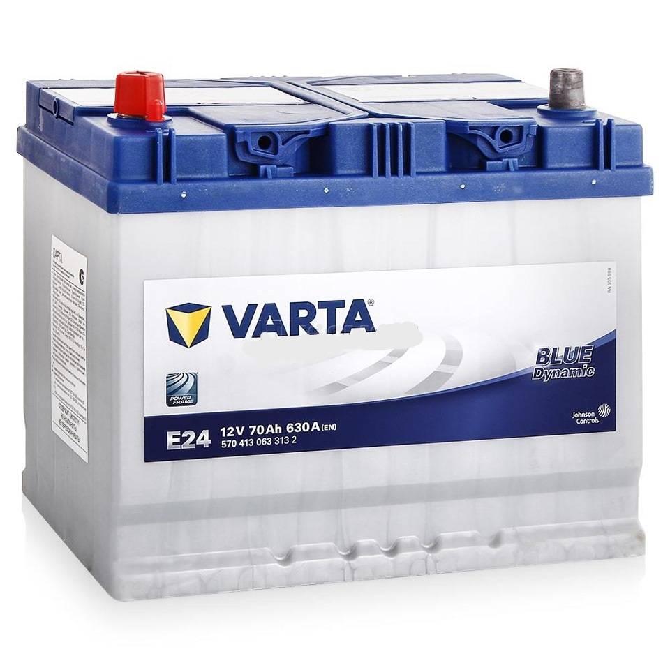 Авто акумулятор Varta Blue Dynamic E24 (570413063) 6СТ-70 L+