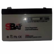 Акумулятор для дитячого автомобіля SBat 3СТ-14L+(CB6-12)
