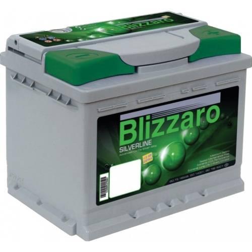 Автомобільний акумулятор Blizzaro SilverLine 6СТ-62 R+