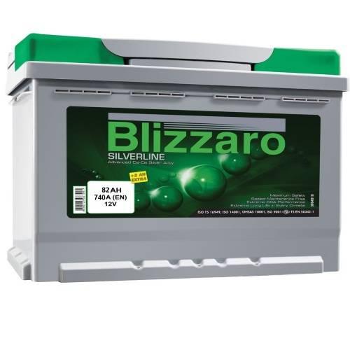 Автомобільний акумулятор Blizzaro SilverLine 6СТ-82 R+