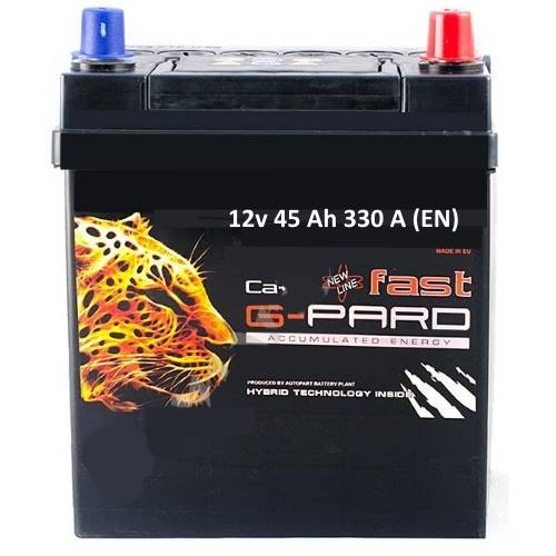 Авто акумулятор Fast G-Pard 6СТ-45 R+J
