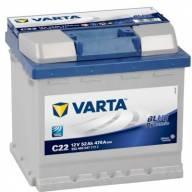 Авто акумулятор Varta Blue Dynamic C22 (552400047) 6СТ-52 R+