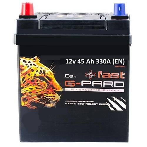 Авто акумулятор Fast G-Pard 6СТ-45 L+J