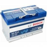 Автомобільний акумулятор Bosch EFB (0092S4E110) 6СТ-80 R+(S4 E11)