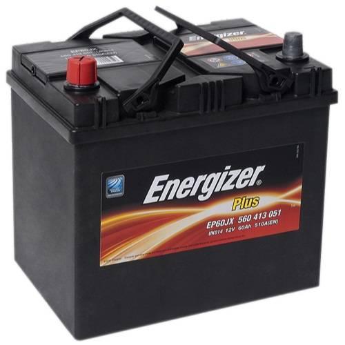 Авто акумулятор Energizer Plus 6СТ-60L+(560413051) J