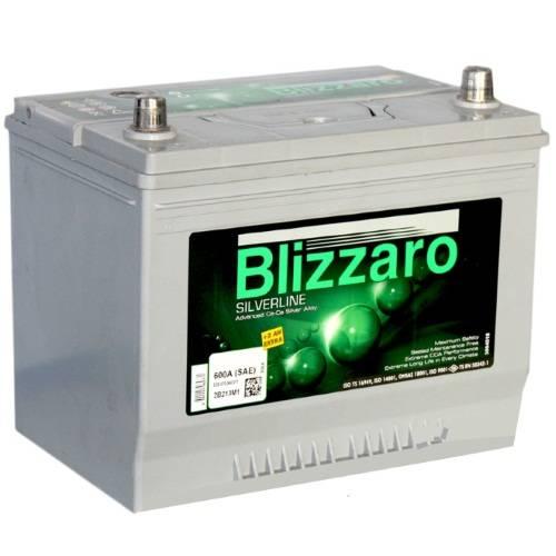 Автомобільний акумулятор Blizzaro SilverLine 6СТ-72 R+ J