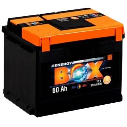 Авто акумулятор Energy Box 6СТ-60 R+