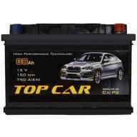 Автомобільний акумулятор Top Car 6СТ-80R+