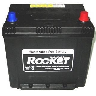 Автомобільний акумулятор Rocket 6СТ-65R+ (75D23L-MF) J