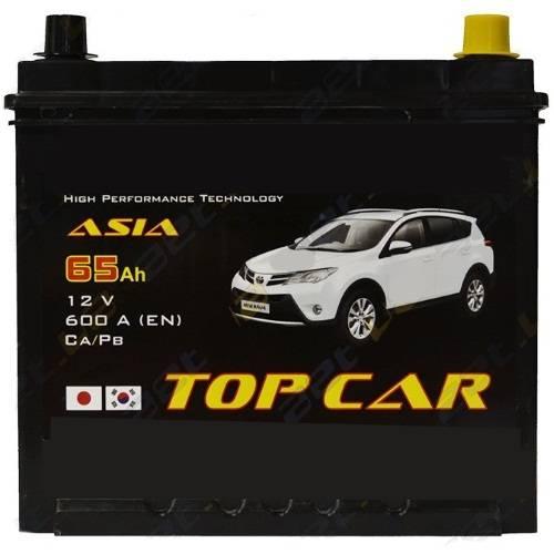 Автомобільний акумулятор Top Car 6СТ-65R+ J