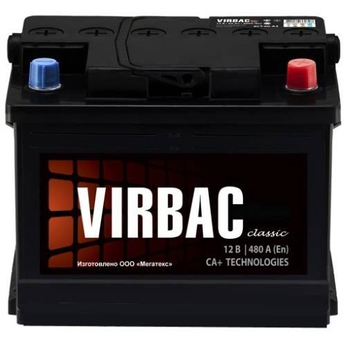 Авто акумулятор Virbac Classic 6СТ-60 R+