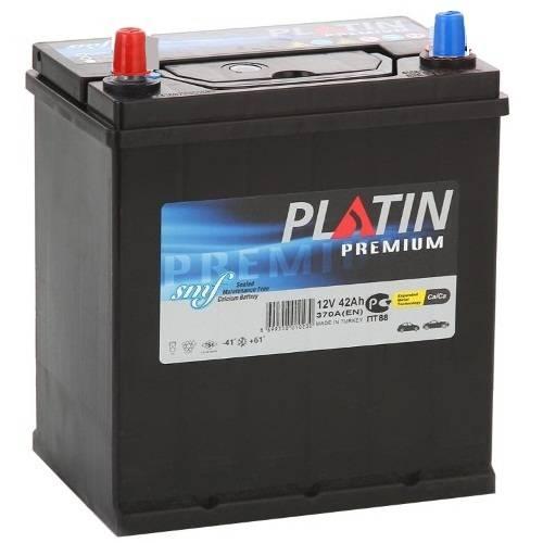 Необслуговуваний акумулятор Platin Premium 6СТ-42 L+(5422021)J