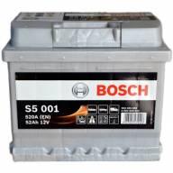 Автомобільний акумулятор Bosch S5 (0092S50010) 6СТ- 52 R+(S5 001)