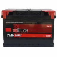 Авто акумулятор RED Horse 6СТ-74 R+
