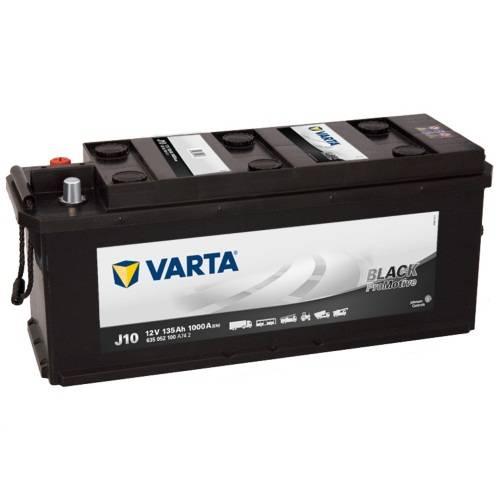 Вантажний авто акумулятор Varta (635052100) 6СТ-135 R+