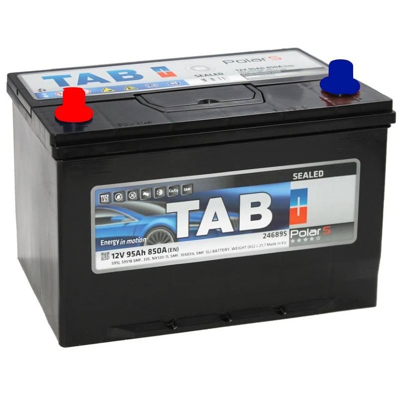 Авто акумулятор TAB Polar S 6СТ-95L+(59519 MF)