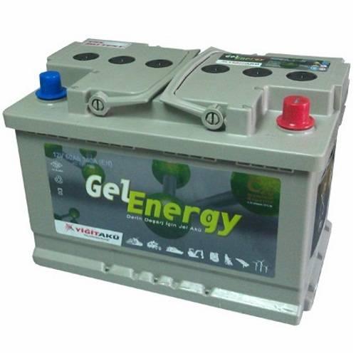 Авто акумулятор Platin Gel Energy 6СТ-60 R+