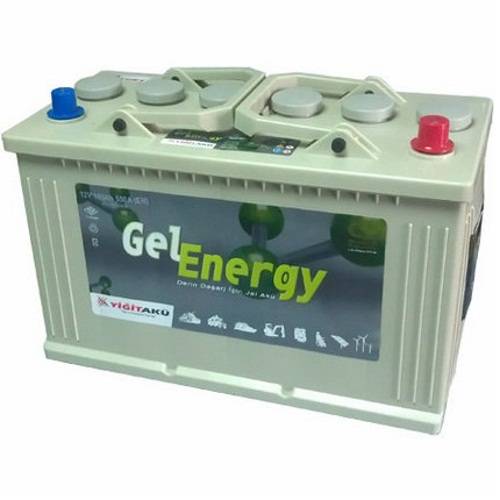 Авто акумулятор Platin Gel Energy 6СТ-100 R+J