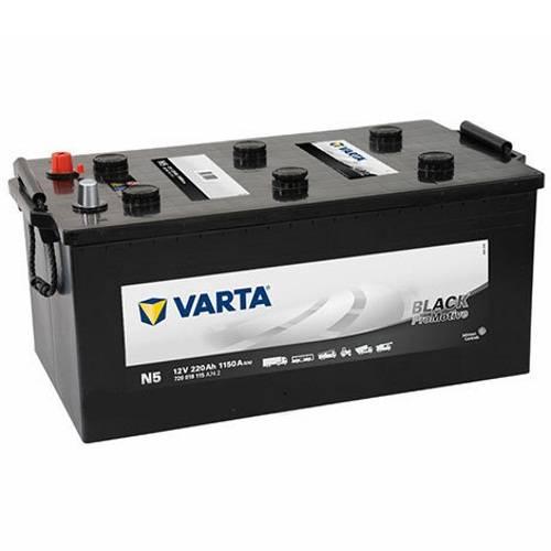 Вантажний авто акумулятор Varta (720018115) 6СТ-220 L+