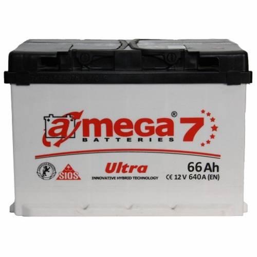 Авто акумулятор A-mega Ultra 6СТ-66 R+