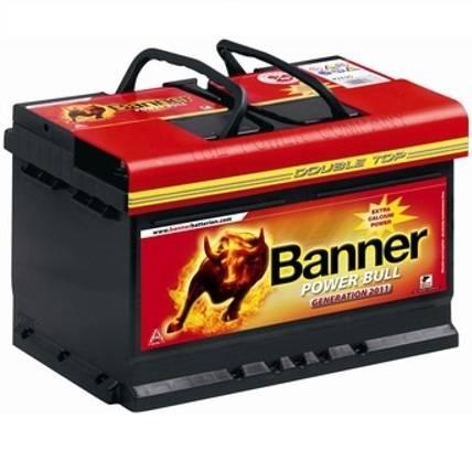 Автомобільний акумулятор Banner Power Bull 6СТ-74 R+(BANP7412PB)