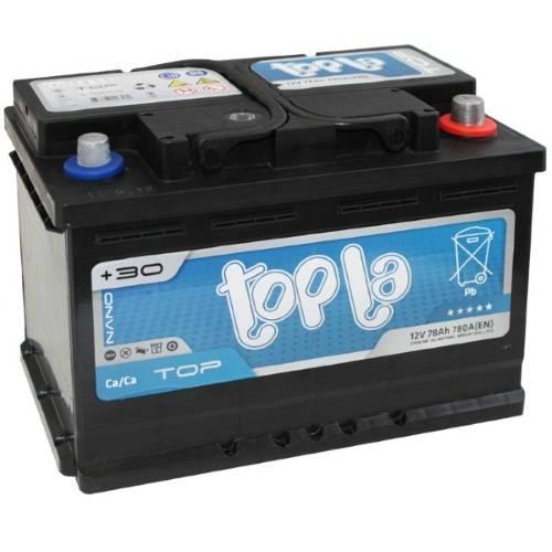 Авто акумулятор Topla Top 6СТ-78R+(0154075)