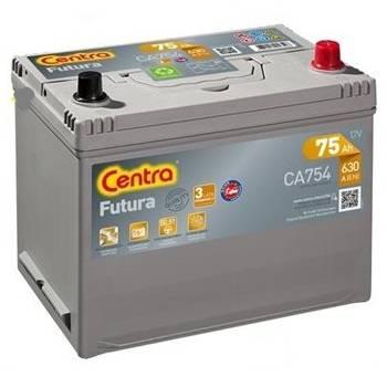 Автомобільний акумулятор Centra Futura 6СТ-75 R+(CA754) J