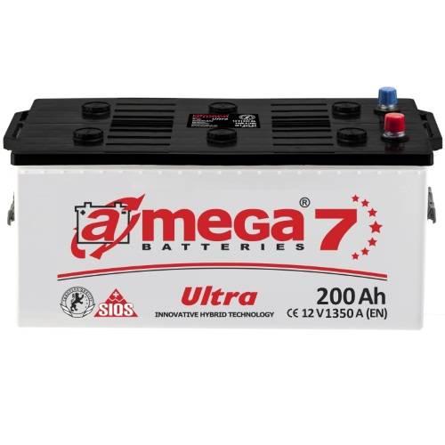 Вантажний авто акумулятор A-mega Ultra 6СТ-200 L+