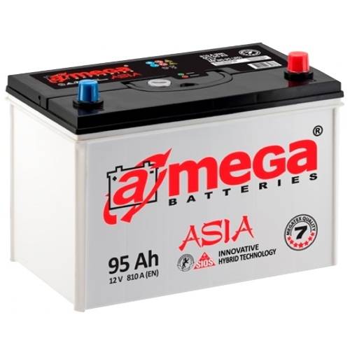 Авто акумулятор A-mega Premium J 6СТ-95 R+