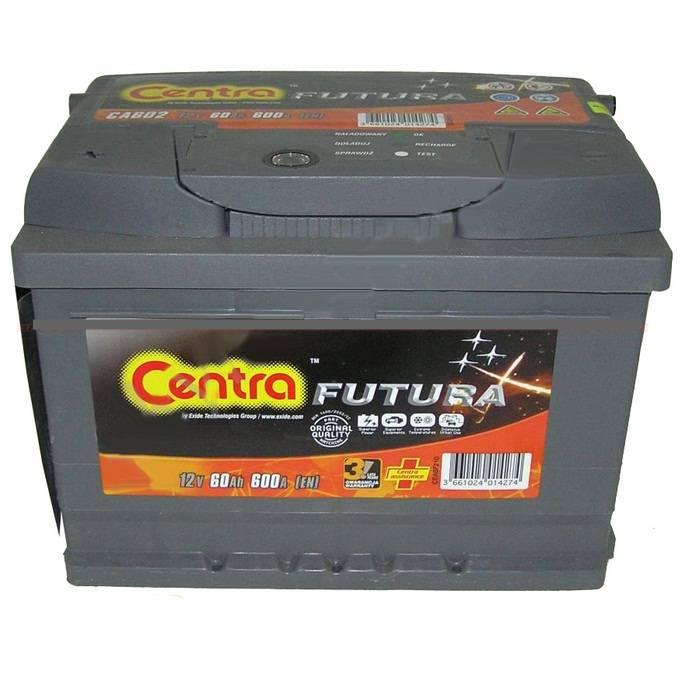 Автомобільний акумулятор Centra Futura 6СТ-60 L+(CA601)